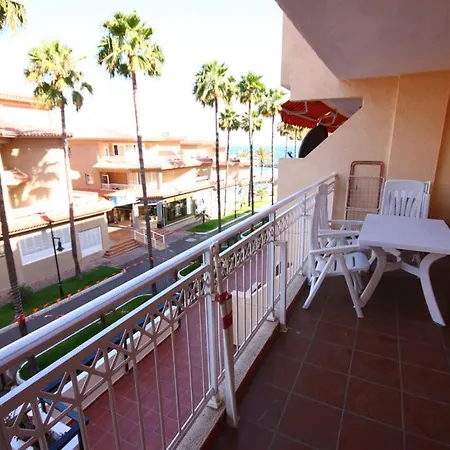 Two Bedroom In Beachfront Complex With Pool In Playa De Américas.